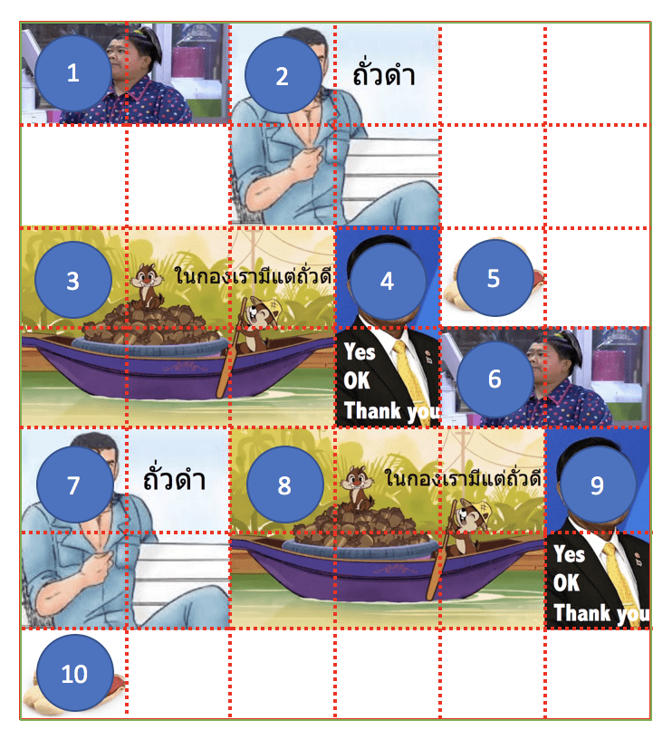 Grid Auto Flow Sparse with Line