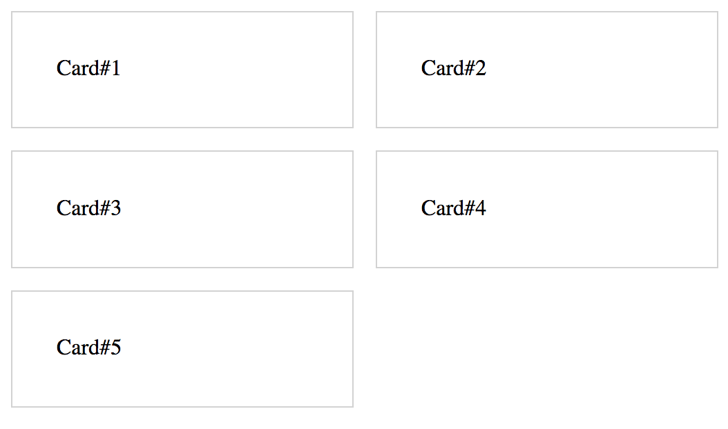 Grid Column / Row Gap